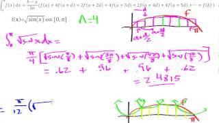 Calculus - TI Programming: Midpoint & Simpson's Rules Part 2