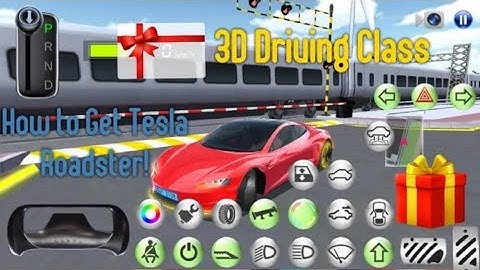 3D Driving Class | How to Unlock the New Tesla Roadster! 😎 - Electric Car🔋⚡