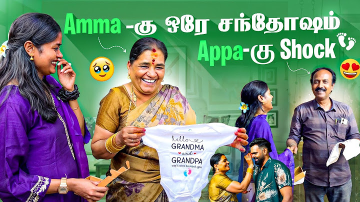 Pregnancy Surprise for Amma & Appa😍 | They Didn’t See This Coming! 😭❤️ | Gowti Sowbi