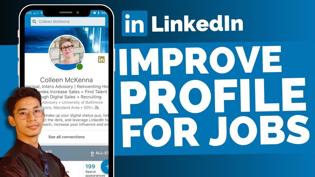 How To Improve LinkedIn Profile For Jobs ! - YouTube