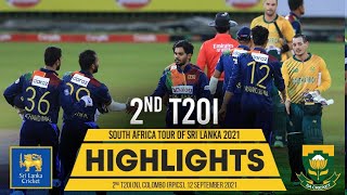 2nd T20I Highlights | Sri Lanka vs South Africa 2021