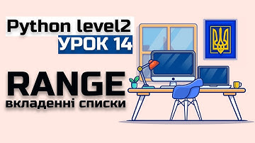 Урок 14 Python(level 2) вкладенні цикли, range. for i in 2 частина.