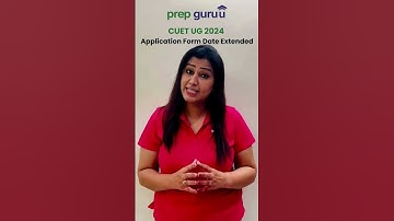 CUET UG 2024 Application Form Date Extended | Official Update #cuetug2024  #short #ApplicationForm