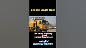 What Are the Key Specifications of High-Performance Fog Cannons?