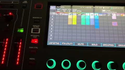 Roland Fantom, Patterns, Groups & Song