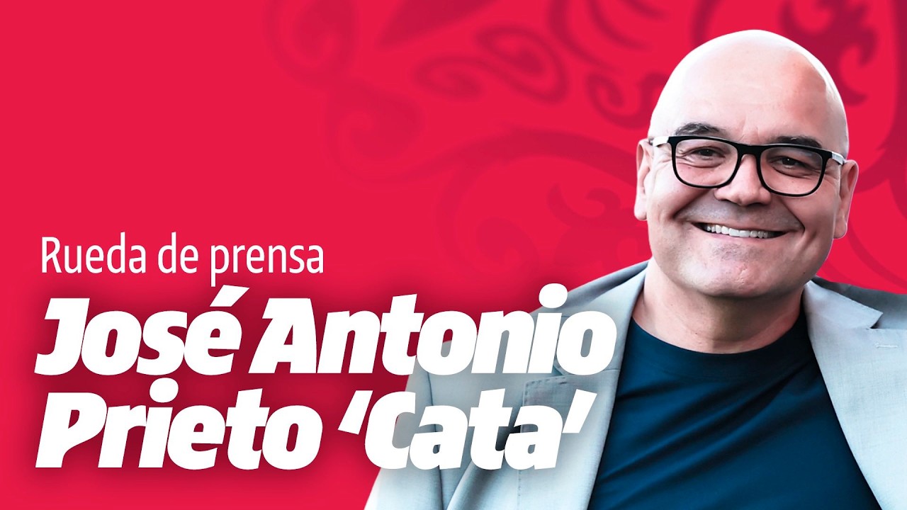Rueda de prensa de presentación de José Antonio Prieto "Cata" | Club Atlético Osasuna