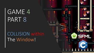 [ C++ & SFML - Simple 2D Games ] - Easy Platformer pt.8 - Collision with the window! screenshot 5