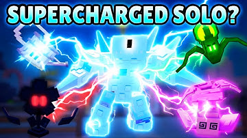 Can MAX BUFFED FROST GOLEM SOLO AN IMPOSSIBLE CHALLENGE in Garden Tower Defense?!