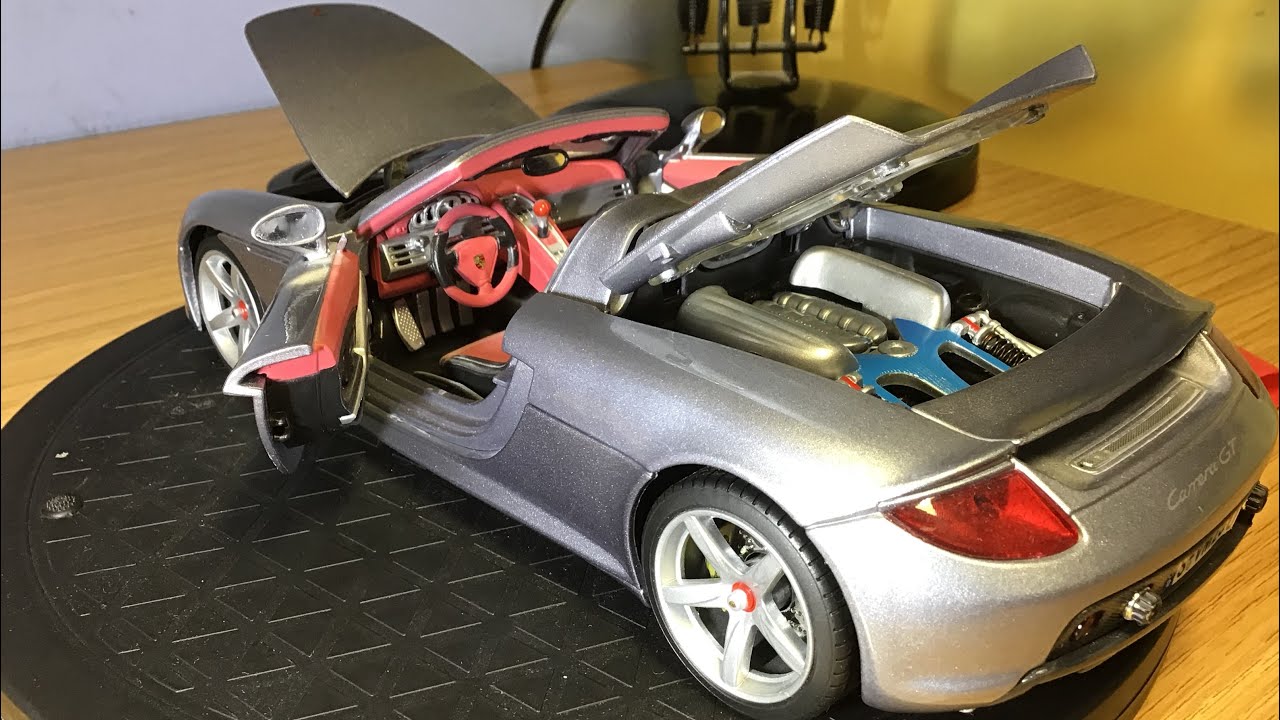 Motor Max | Porsche Carrera GT (metallic sliver) 1/18 | In Depth Review