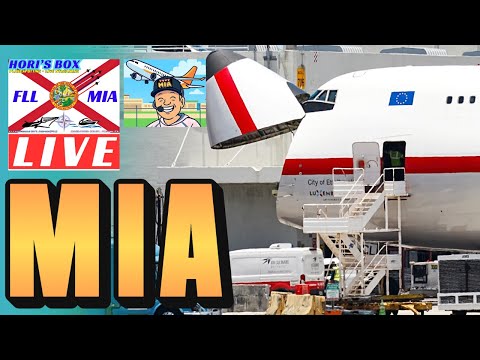 🔴  LIVE | MIA Plane Spotting at Miami International Airport | July 20, 2025