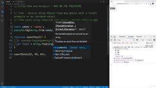 22  Array from   Strings and Function Arguments Objects