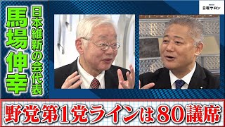 【野党第1党ラインは８０議席】日本維新の会代表　馬場伸幸（2023年10月8日）