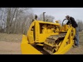 Caterpillar D2 Pulling Old Tree Stumps