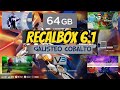 Recalbox 61 dragonblaze galisteo cobalto v3 64gb  86 systems 13886 jeux