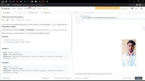 Leetcode 2469 | Convert the Temperature | Java Solution | Easy-Understanding | Easy-Approach