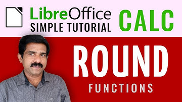 LibreOffice Calc  -  Round, Roundup, Rounddown