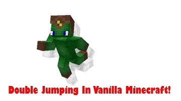 Minecraft Redstone- Double Jumping Concept! (clarification)