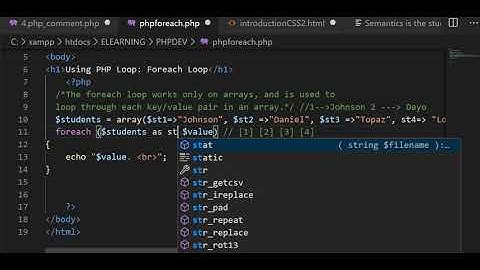 2.6 php foreach with key