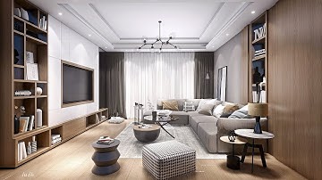 Lumion tutorial,  render Living room