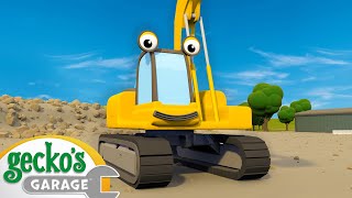 Eric The Excavator Song | Gecko's Garage SongsKids SongsTrucks for Kids