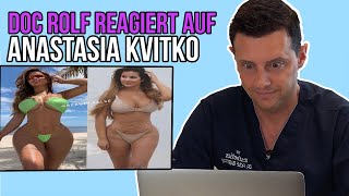 INSTAGRAM vs REALITY mit curvy Model ANASTASIA KVITKO – doc.rolf reacts