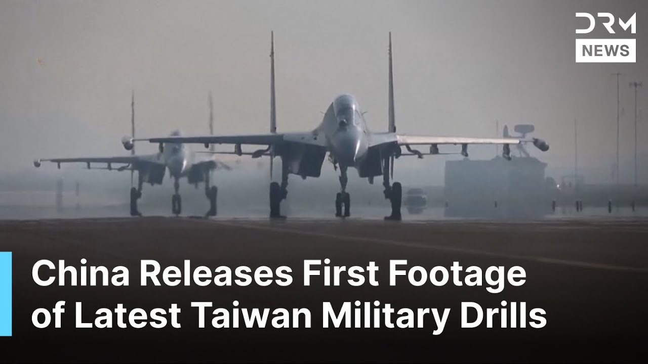 UNSEEN VIDEO: China Releases First Full Video of Latest Massive Military Drills Around Taiwan | AC1B