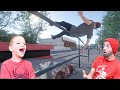 FATHER SON SKATEBOARDING VIDEO GAME! / Skater XL