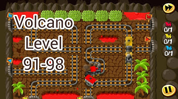 Train Tiles Express Puzzle (Volcano Level 91 - 98) Android Gameplay #14