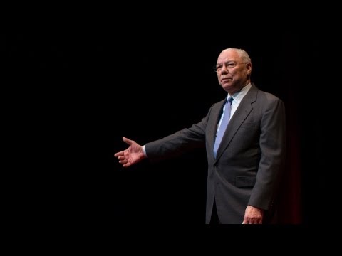 Colin Powell: Kids need structure | TED