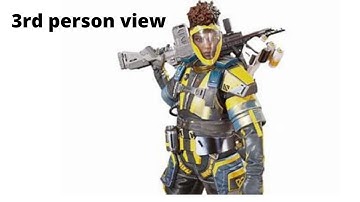 how to turn on 3rd person view in apex legends#shorts