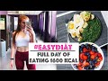 #EasyDiät 🔥 1600 Kcal FULL DAY OF EATING 💖 SCHUL- & ARBEITSTAUGLICH | MrsSuperSophia