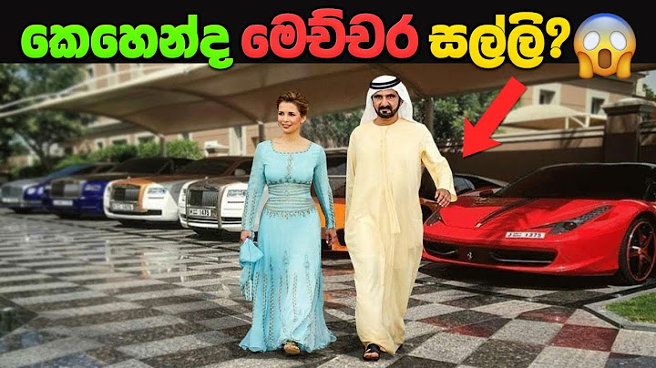 ඩුබායි එකට කොහෙන්ද මේතරන් සල්ලි? | How Did Dubai Become So Rich