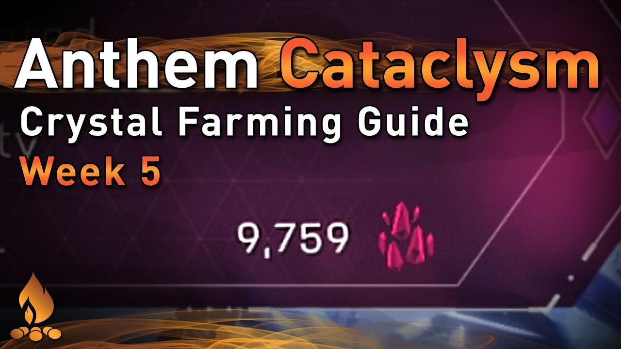 Anthem: Cataclysm - CRYSTAL FARMING GUIDE (Week 5)
