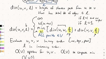 CS 577, Lecture 6c pt2: All-Pairs Shortest Paths