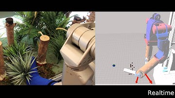 Sparse Haptic Map Generation using Whole Arm Tactile Sensing - Real robot and map visualization