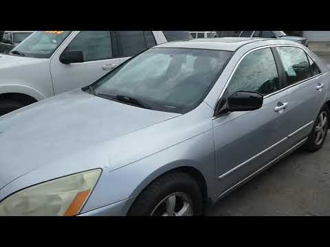 2004 Honda Accord EX Sunroof - YouTube