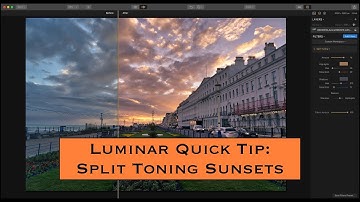 Luminar Quick Tip: Split Toning Sunsets
