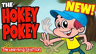 the hokey pokey original version kids dance song brain breaks by the learning station