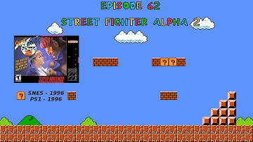 Street Fighter Alpha 2 - Sony Playstation Vs. SNES