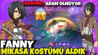 MİKASA KOSTÜMÜ TÜM DELİLER MAÇTA !😱 Mobile Legends Fanny Nasıl Oynanır Fanny  Öğretici Gameplay