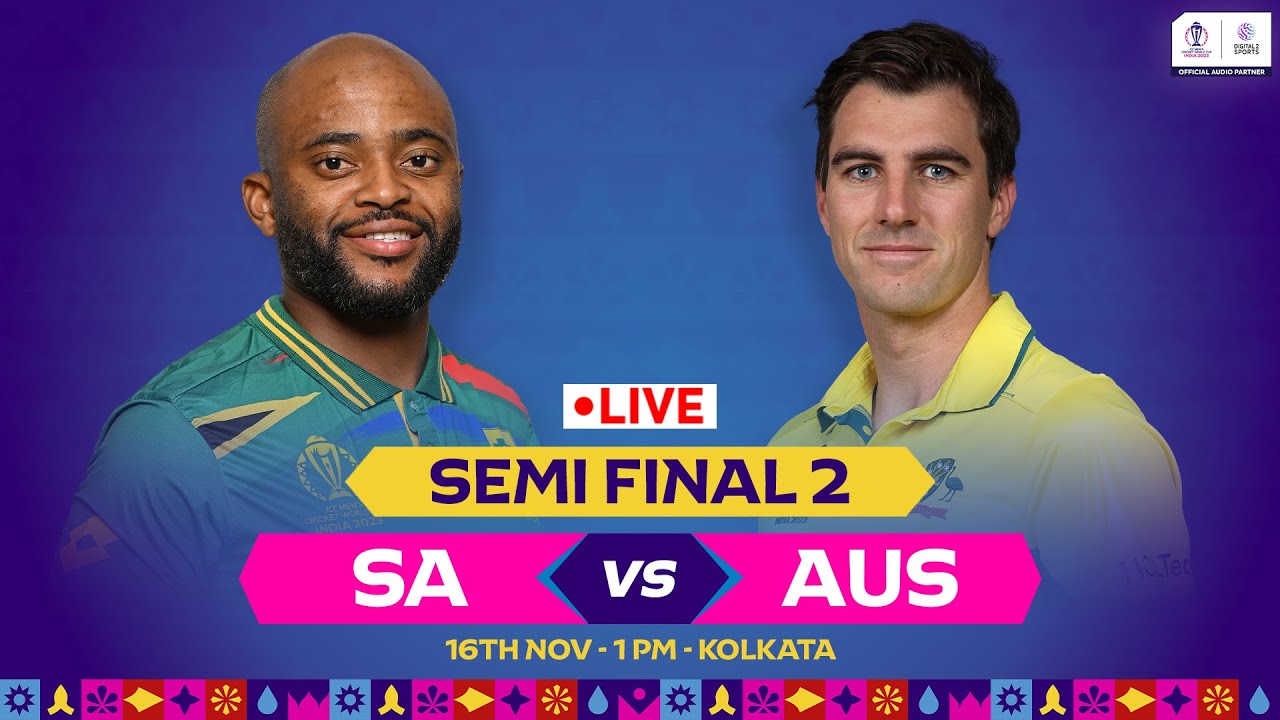 Live match blog - Australia vs South Africa 2nd Semi-Final 2023/24