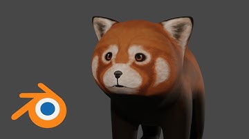 Making a Red Panda in Blender