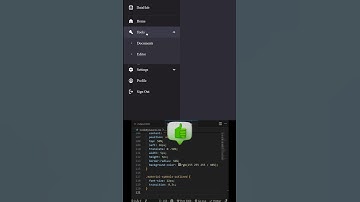 📚 Responsive Sidebar Menu using HTML & CSS #webdevelopment #coding #htmlcss #shorts