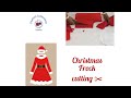 4 - 5 years🌹 Beautiful ✨christmas 🎄 baby frock 😍. Cutting ✂️