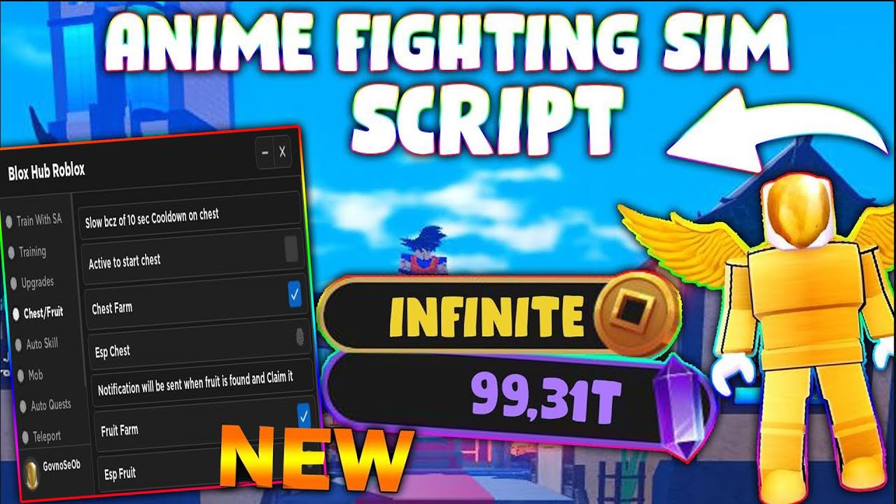 Anime Fighters Simulator Script Roblox (Arceus X) – Financial