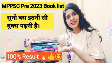 MPPSC prelims book list 2023|Mppsc preparation|mppsc prelims|Best book for mppsc pre2023| MPPSC