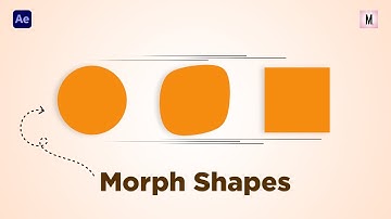 Morph shapes inside Adobe After Effects | Adobe After Effects Tutorial (Hindi)