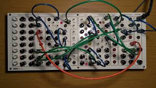 Patch with @serge-modular Mantra II #modularsynth - two separate voices created from the Dual GTS XL