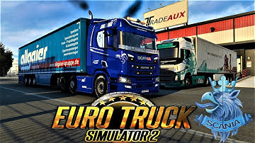 ETS2  4K★ 1.40: |  New V8 Stock Sound for Scania R v1.40/1.39 | Euro Truck Simulator 2