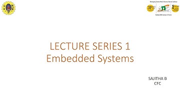 Embedded Systems |Introduction to Embedded Systems | SNS Institutions